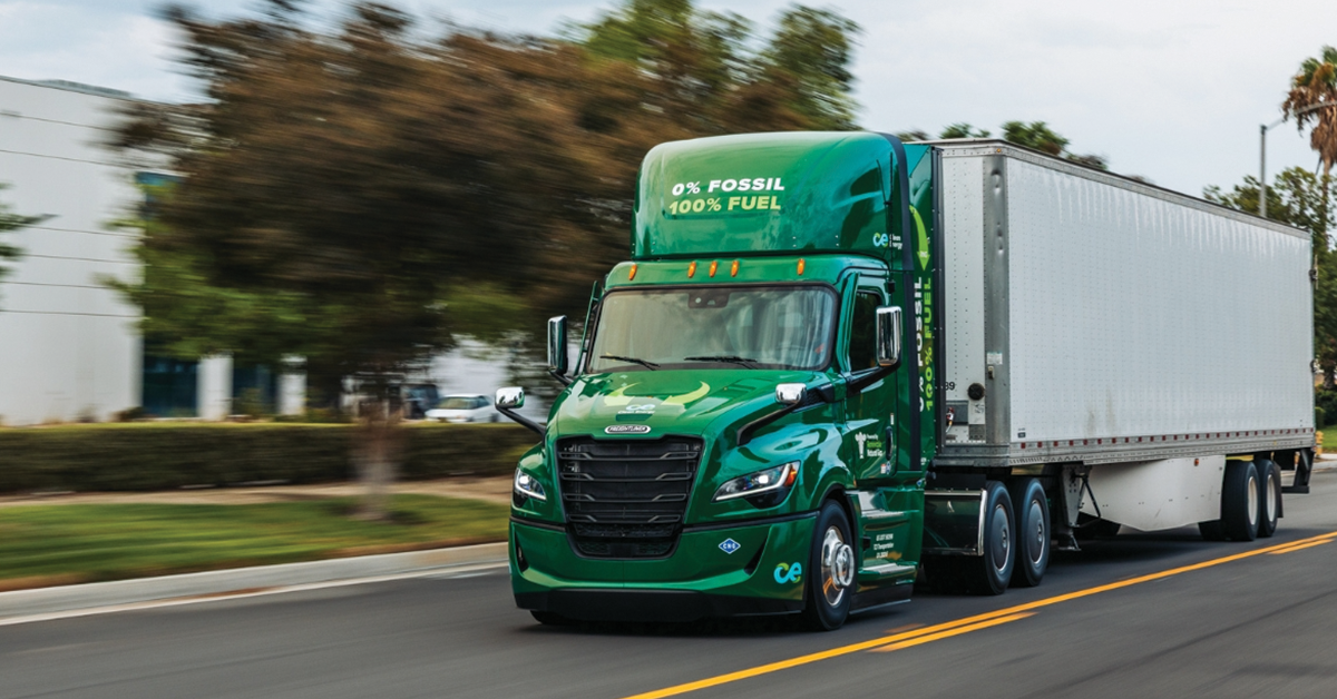 Sustainability as a Shipper Advantage: How RNG Delivers Lower Emissions, Reliable Performance, and Ready-Now Scale