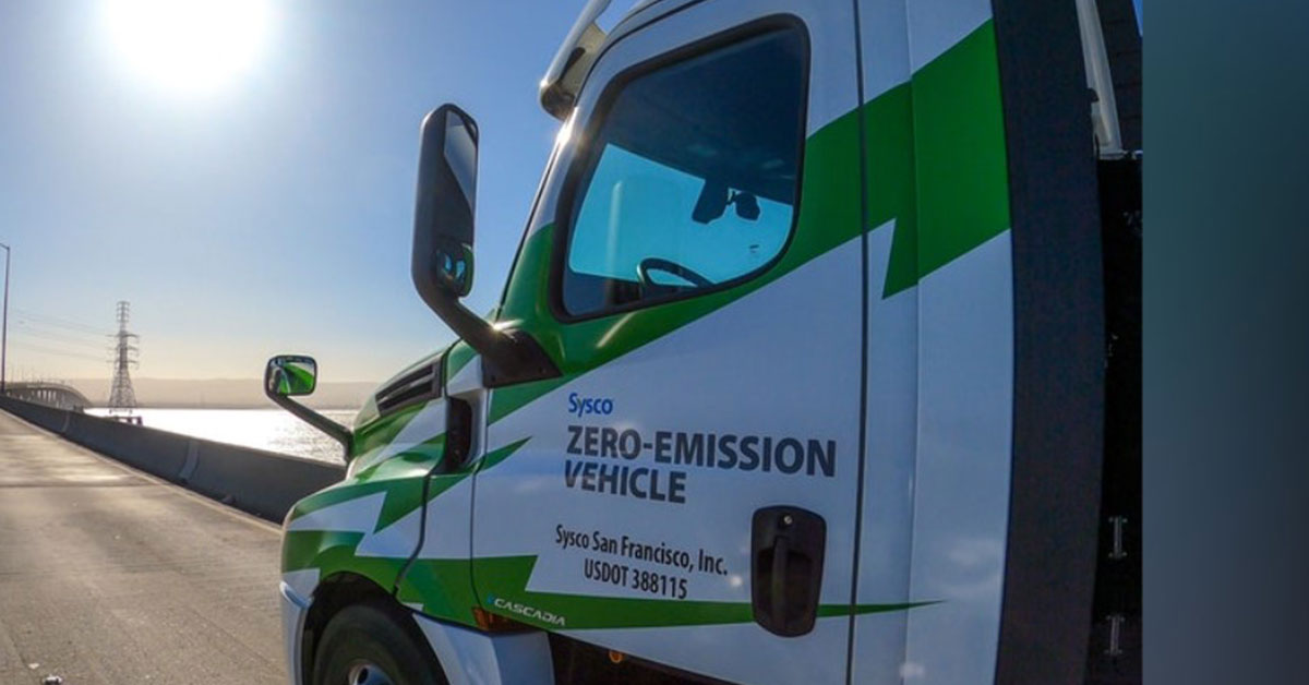 Sysco Targets Transportation and Production Emissions in Sustainability Goals